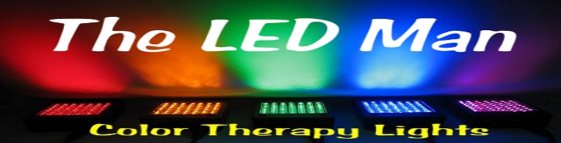 The LED Man color therapy lights